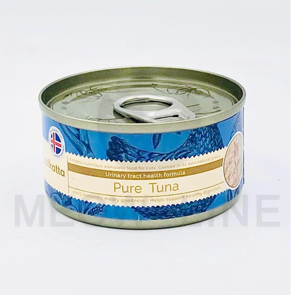 Astkatta 【無卡拉膠】【低磷】白鰹吞拿魚肉泌尿系統友善配方貓罐頭(泌尿系統友善)(深藍) 80g