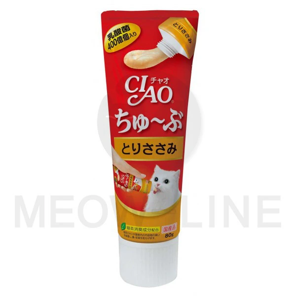 Ciao 【牙膏裝】雞肉醬 400億個乳酸菌 80g