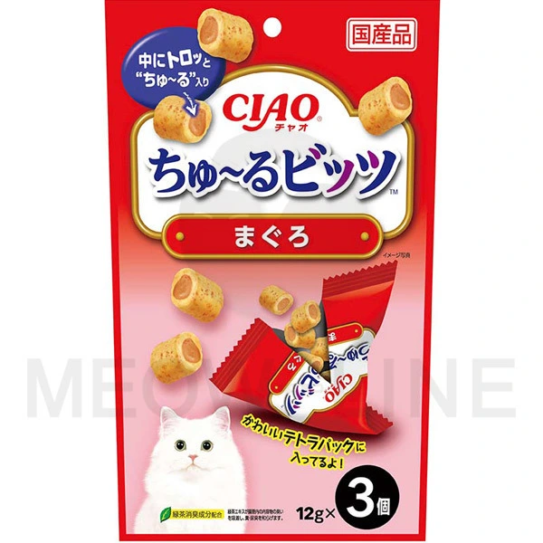 Ciao 流心粒粒 吞拿魚味 12g x 3