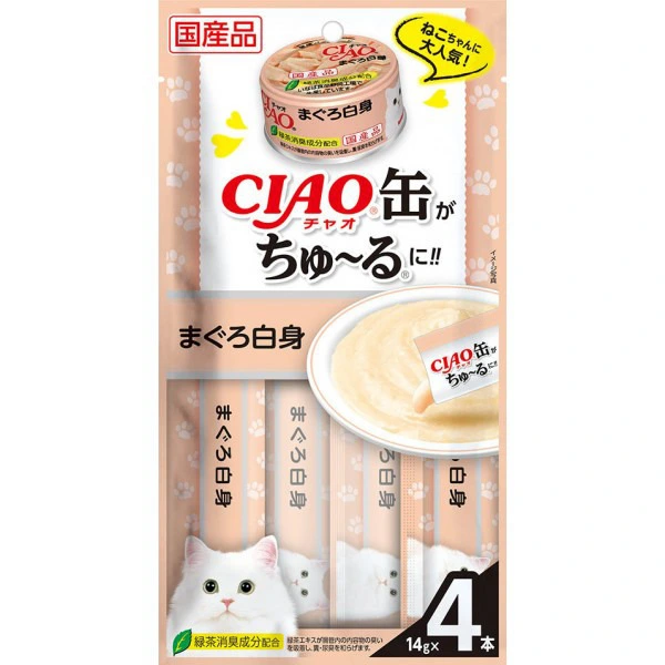 Ciao 吞拿魚白身肉泥