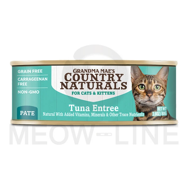 Country Naturals 吞拿魚肉泥配方 貓罐頭 2.8oz