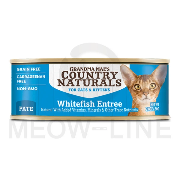 Country Naturals (深藍)深海魚 肉泥配方 貓罐頭 2.8oz