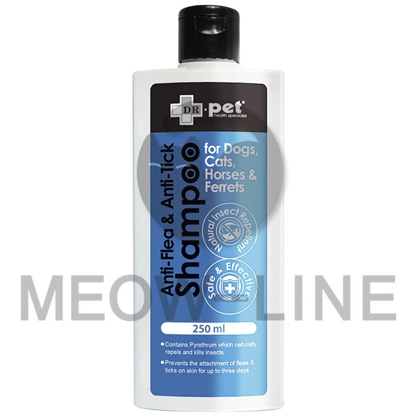 Dr.pet 醫立得潔毛液 - 抗跳蚤及牛蜱配方 (250ml)
