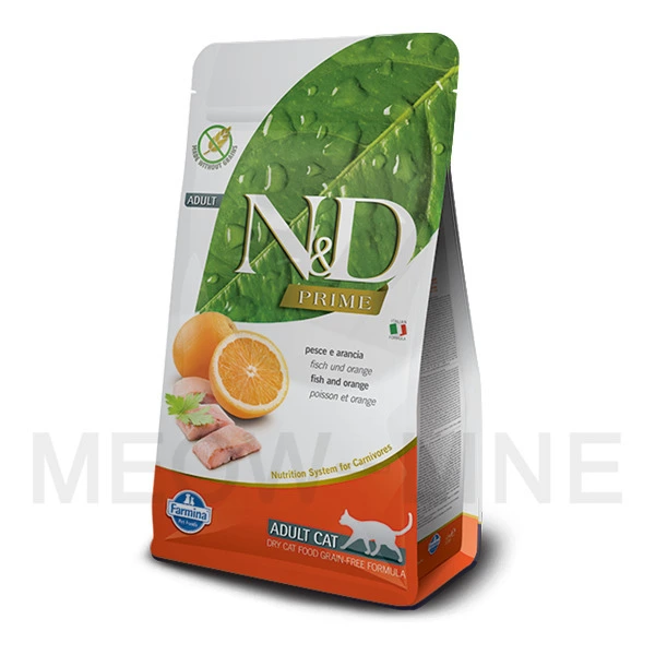 Farmina N&D 無穀物橙+魚成貓 1.5kg