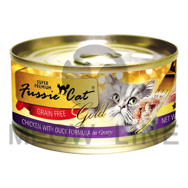 Fussie Cat Chicken with Duck (金鑽雞肉+鴨肉) 80g
