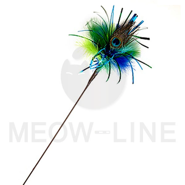 Go Cat Peacock Sparkler 18 Tickler