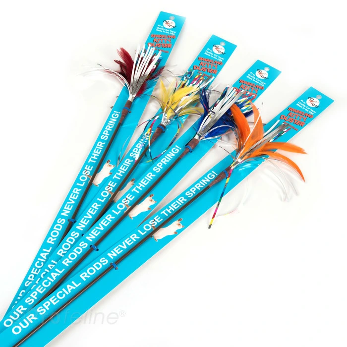 Go Cat Long Sparkling Kitty Duster 36''(隨機色)