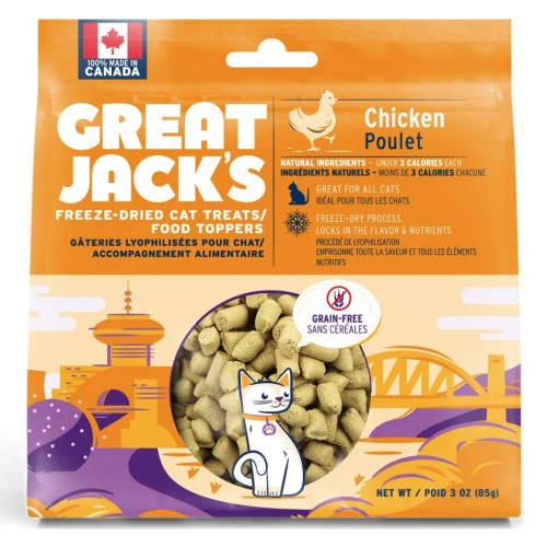 Great Jacks 加拿大冷凍脫水小食 (雞肉) - 28g
