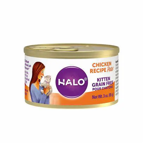 Halo嘿囉 幼貓無榖物罐-雞肉 (3oz)