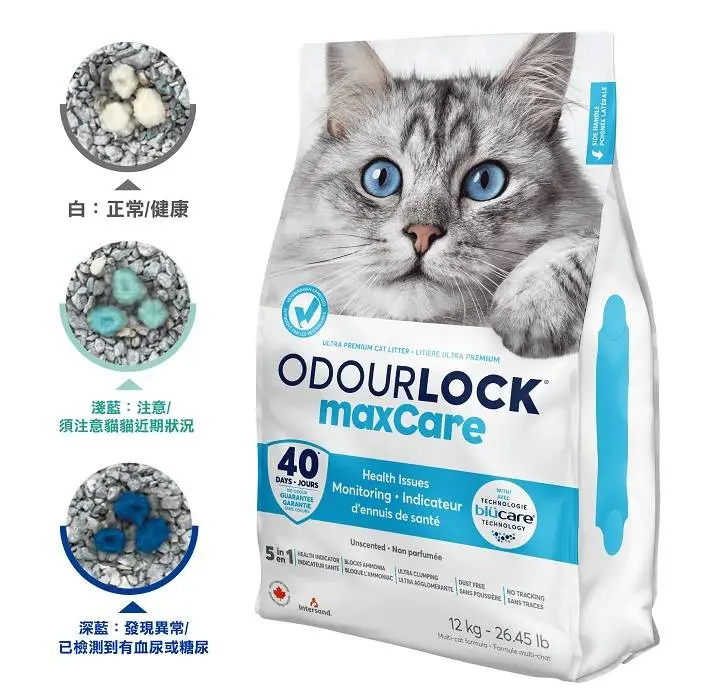 Intersand 加拿大 maxCare 體檢貓砂 12KG
