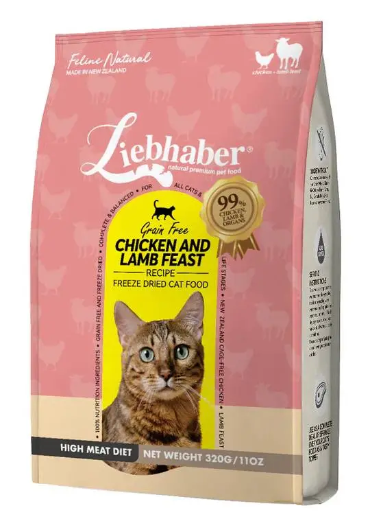 Liebhaber 凍乾主食貓糧 -雞肉+羊肉盛宴320g