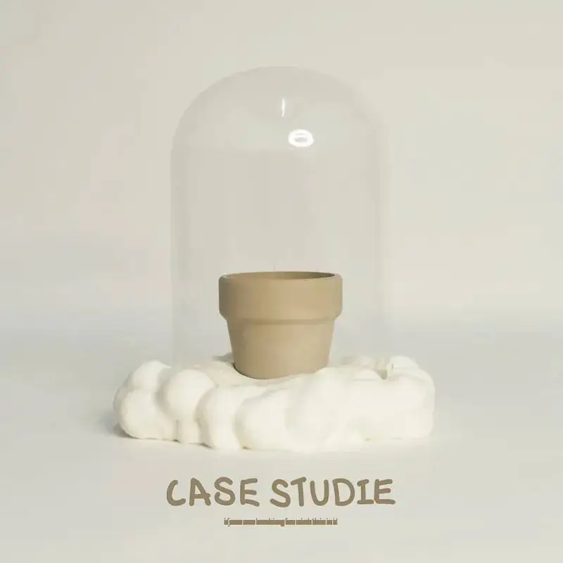 Meowdi 喵鬍鬚收納盆栽雲朵展示盒（不含盆栽）