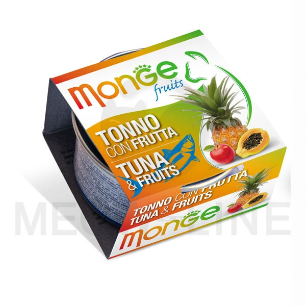 Monge 吞拿魚雜果貓罐頭 80g