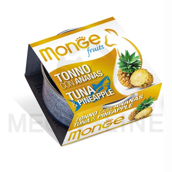 Monge 吞拿魚菠蘿貓罐頭 80g