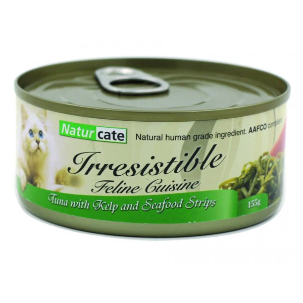 Naturcate 吞拿魚+海藻+海鮮 155g