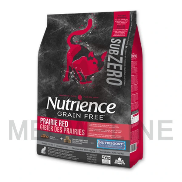 Nutrience (突發優惠送1包subzero小食)凍乾鮮牛肝 無穀物紅肉、海魚全貓配方 10lb