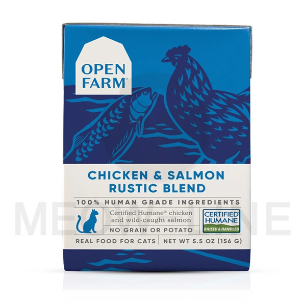 Open Farm 【藍】走地雞三文魚燉肉配方 5.5oz