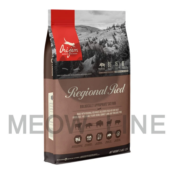 Orijen Regional Red Cat 無穀物紅肉乾糧 5.4kg