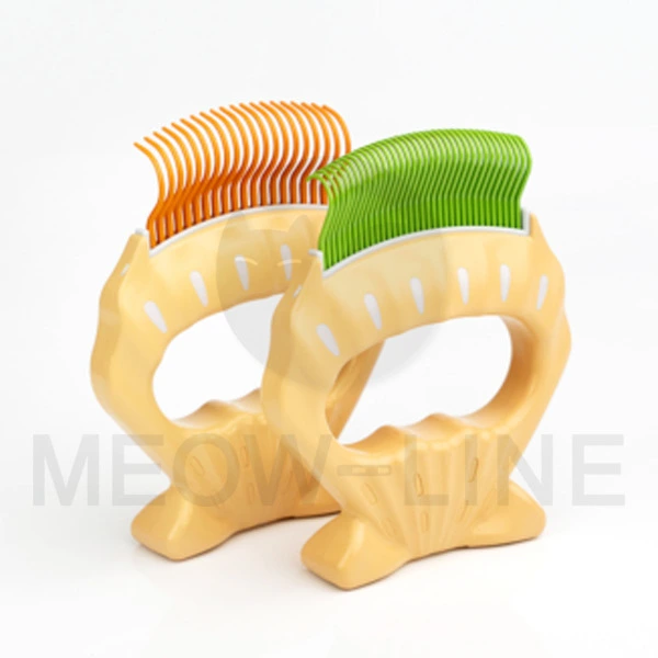 PHILOCOMB 日本國產嚴選超人氣無痛除毛貝殼梳 E3(長毛貓專用)