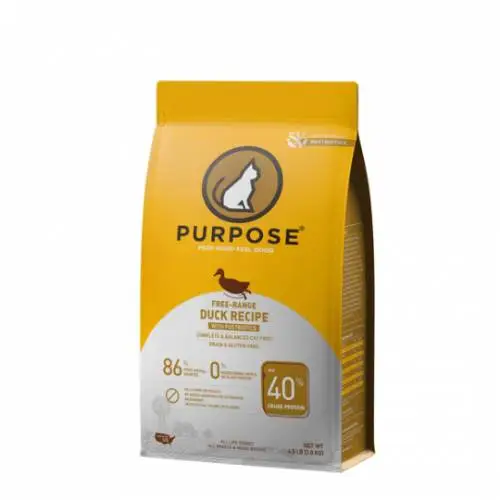 Purpose 無穀物全貓糧 放養鴨肉 4.5lb