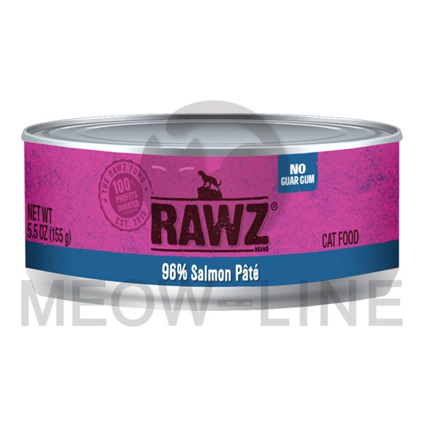 RAWZ 【肉醬系列】三文魚全貓罐頭 155g