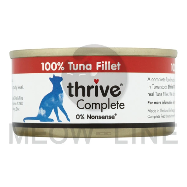 Thrive Tuna Fillet 整全膳食吞拿魚貓罐頭 75g
