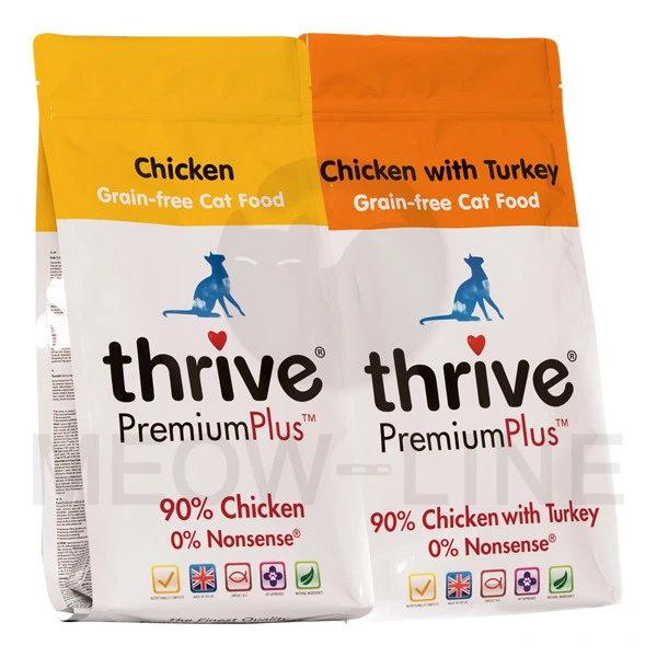 Thrive  【自選3包組合】Premium Plus 90% 無穀物貓乾糧 1.5kg x 3
