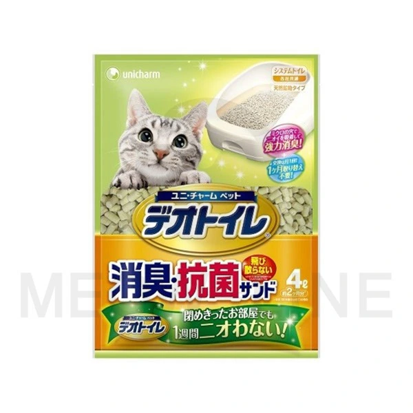 Unicharm 消臭抗菌沸石貓砂 4L