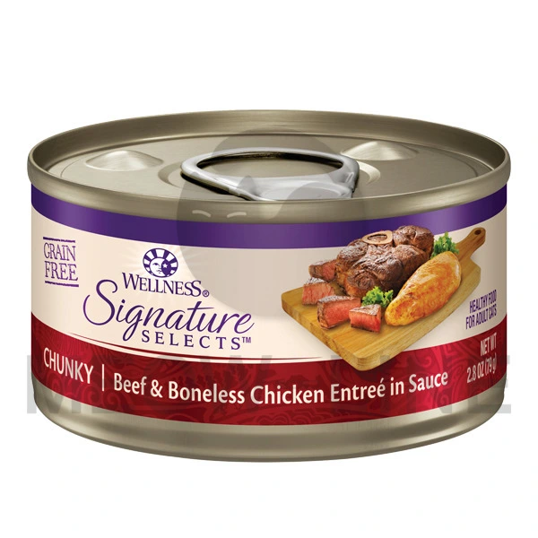 Wellness 【S.S系列】Chunky Beef + Boneless Chicken 牛肉雞肉 5.3oz