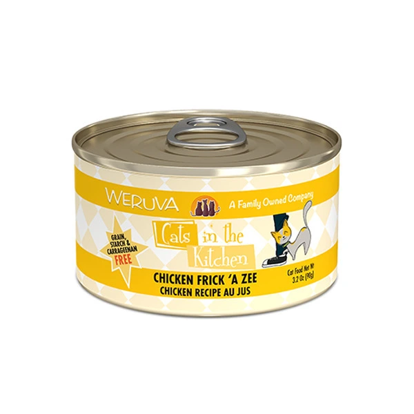 Weruva 廚房系列 雞湯、無骨及去皮雞肉(黃罐) 90g