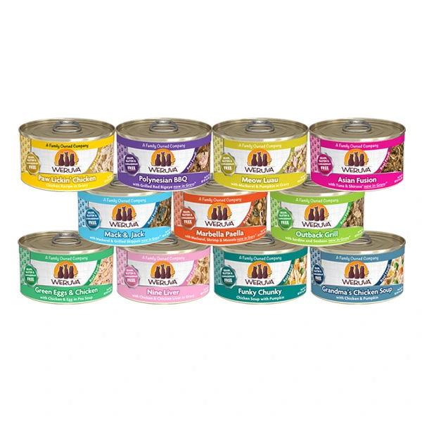 Weruva 唔係好齊味,盡量執,唔夠就隨機24罐】經典系列 貓咪罐頭 85g x 24