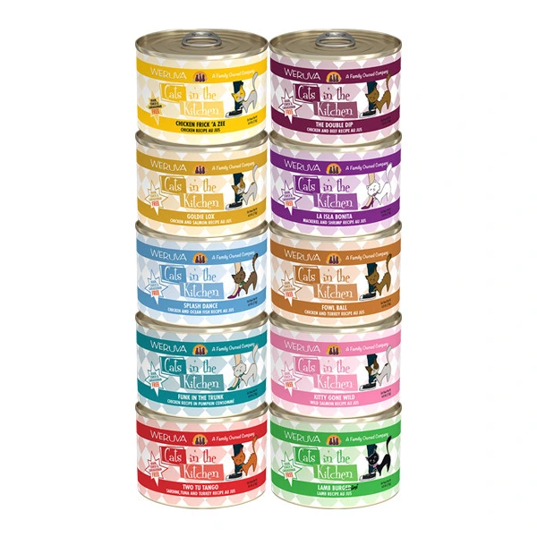 Weruva 唔係好齊味,盡量執,唔夠就隨機【自選24罐】廚房系列 貓咪罐頭 170g x 24
