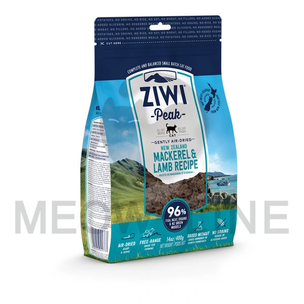 Ziwi Peak  Air Dried Cat Food MACKEREL with LAMB 風乾貓糧 鯖魚及羊肉配方 1kg