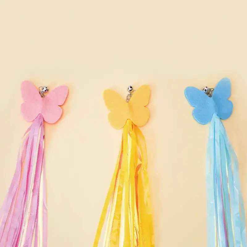 Zooahpet 韓國製- 長髮蝴蝶公主逗貓捧替換頭 (隨機色)