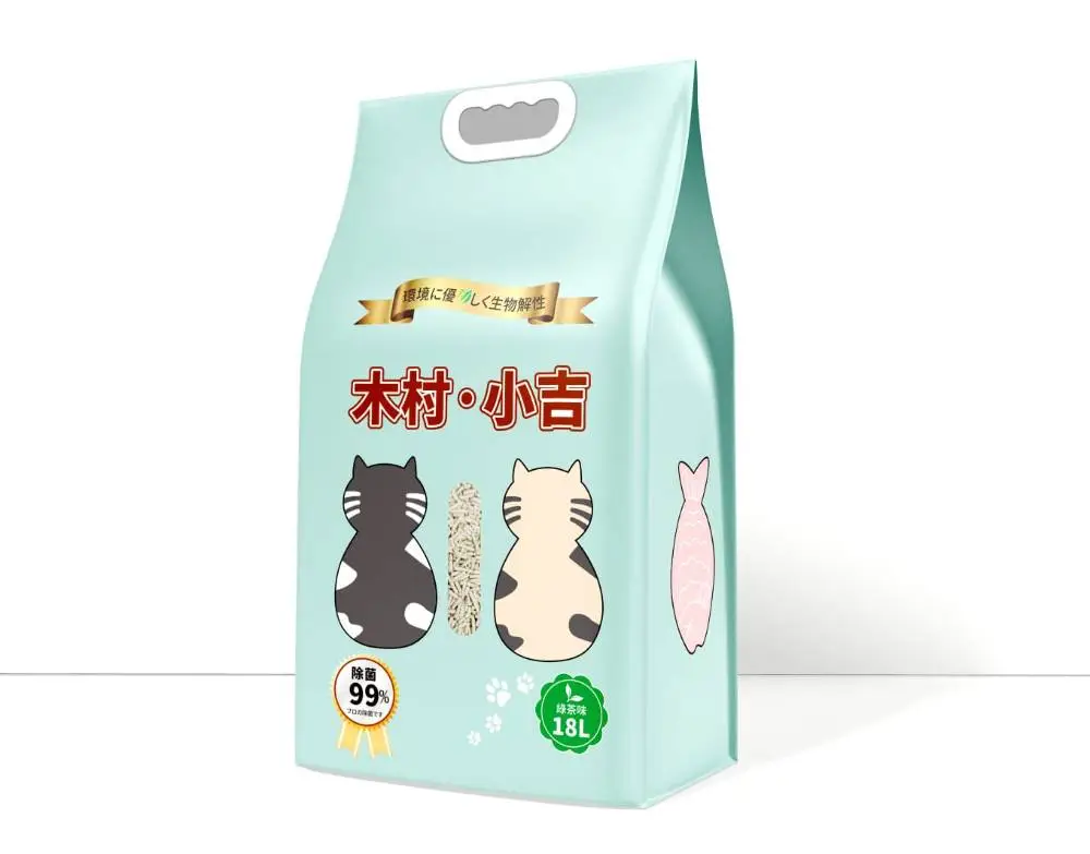 中村小吉 經濟豆腐貓砂 綠茶 3.0粗條 18L