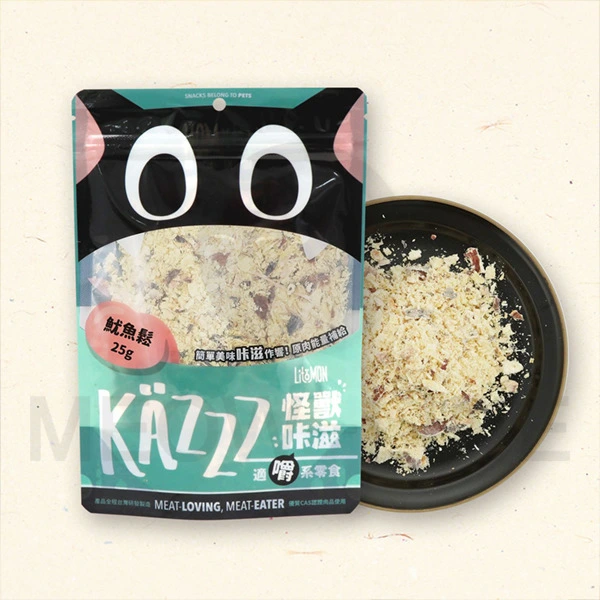 怪獸部落 怪獸卡滋KAZZZ｜凍乾魷魚鬆 25g