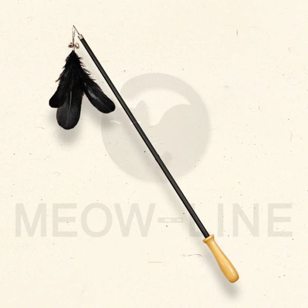 怪獸部落 懶人遠距伸縮逗貓 - 惡魔長鞭 180cm