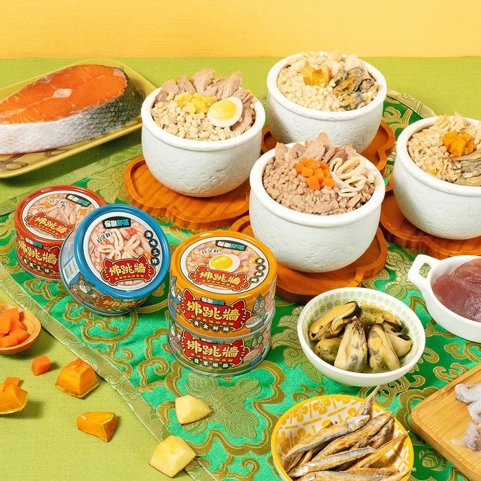 怪獸部落 【自選組合】佛跳牆 澎湃美味四喜罐 80G 