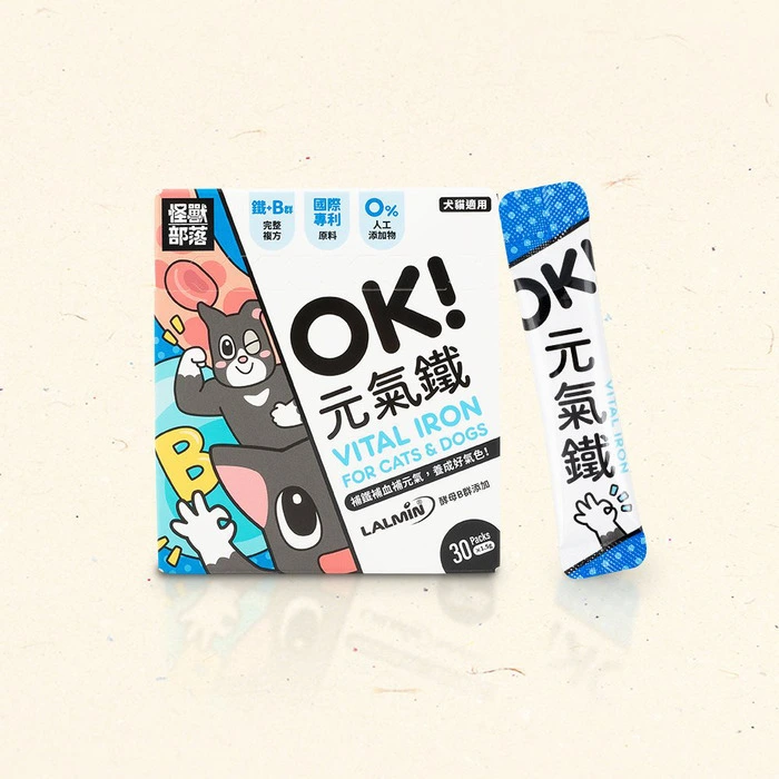 怪獸部落 OK！元氣鐵（1.5G×30包） 手術、生產後適用