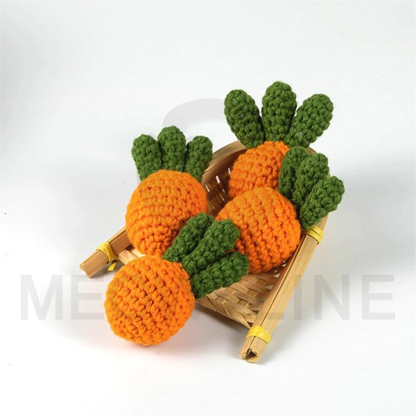 汪喵星球 鉤針水果貓草包