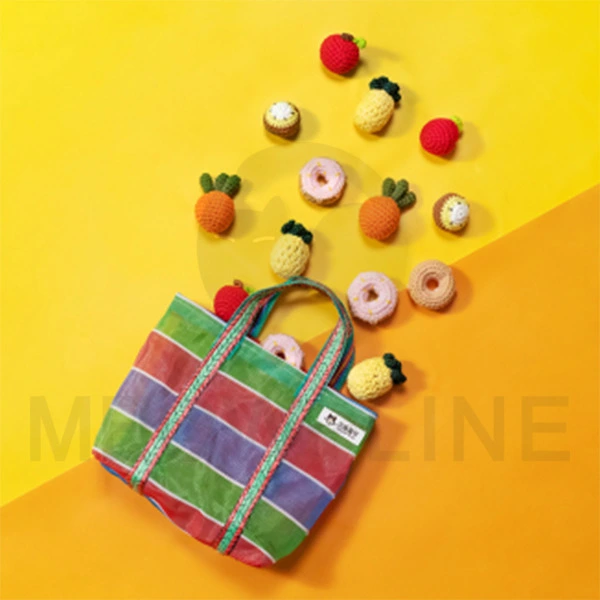 汪喵星球 唔齊款，只能隨機【水果x6套裝】總共6款 每款各1個 - 鉤針水果貓草包