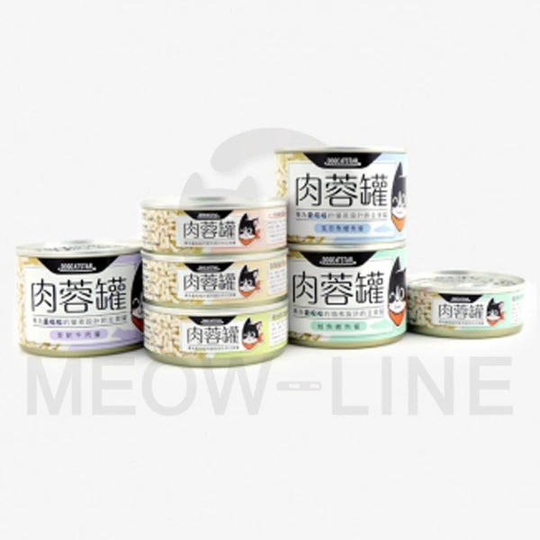 汪喵星球 貓用肉蓉主食罐 鮭魚肉蓉 80g