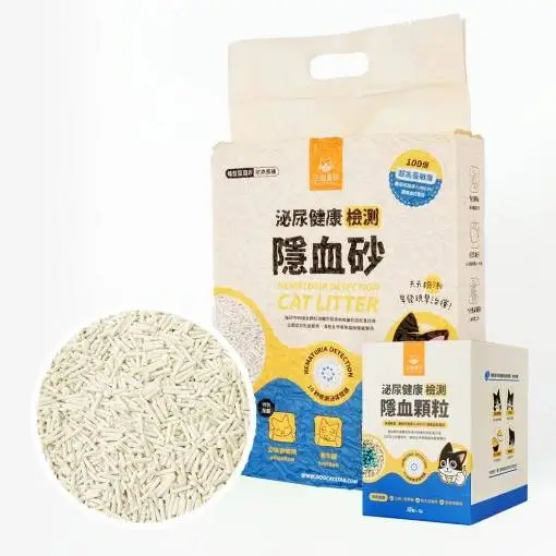 汪喵星球 泌尿檢測隱血豆腐砂 條型- 7L (有機會非完全真空,無法控制)