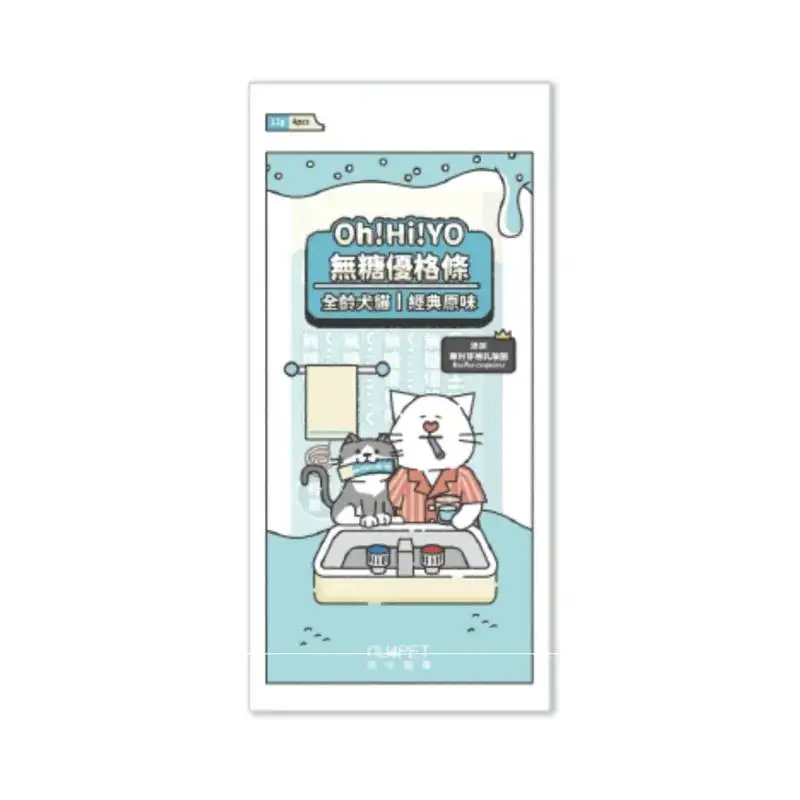 陪心寵糧 無糖優格條 - 經典原味  12g *4