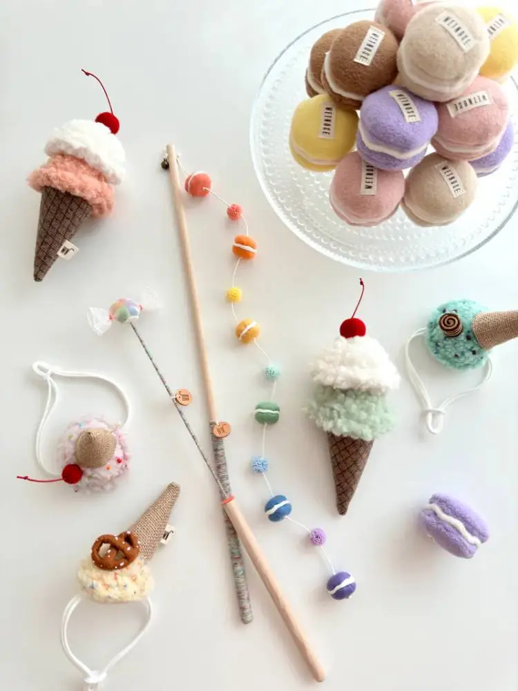 韓國專區 Wetnose 韓國手工製甜點系列- 糖果逗貓捧